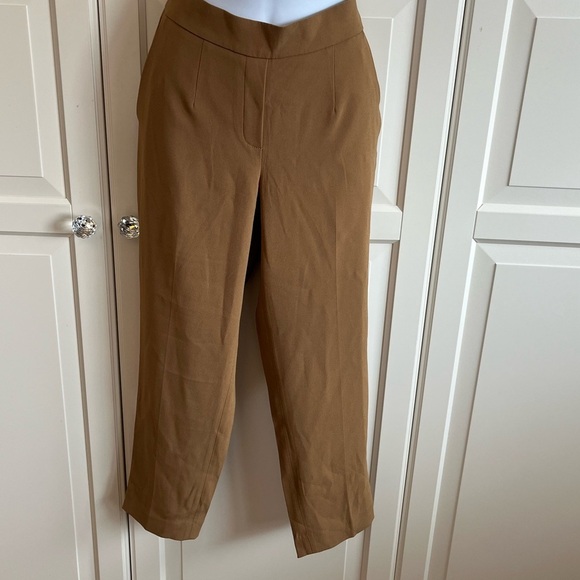 Babaton Conan Pull on Pants, Gold Mustard Yellow cropped Size 4 Office casual - Picture 5 of 13